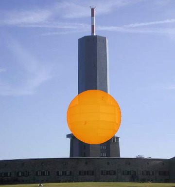 Tower as Sun