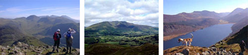 The dramatic landscape of the Lake district