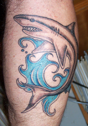 shark tattoo