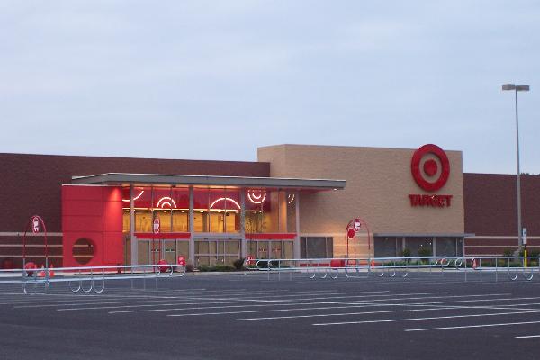 target store pictures. the second Target store in