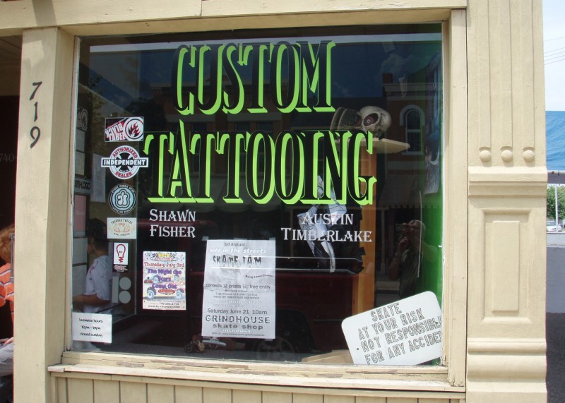 Grindhouse Tattoo Portsmouth, OH Tattoo Shops/Parlors