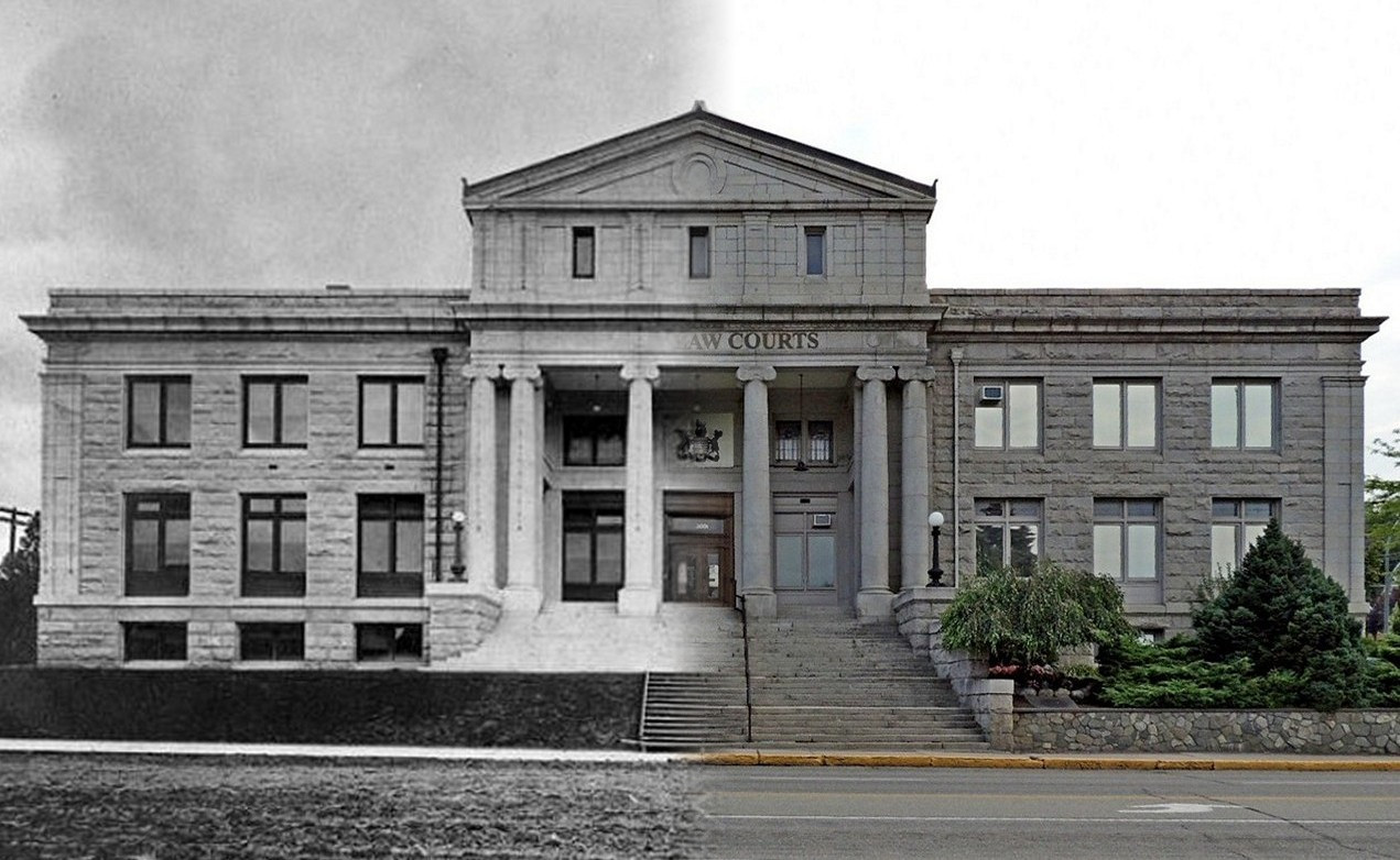 Vernon Courthouse - Vernon, BC - Photos Then and Now on Waymarking.com