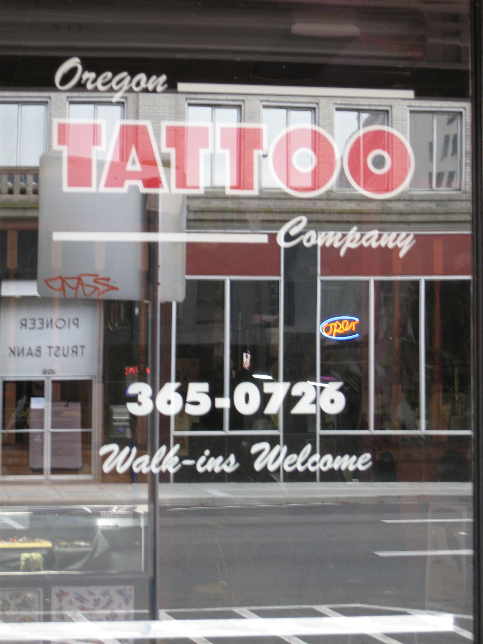 Oregon Tattoo Company Salem, Oregon Tattoo Shops