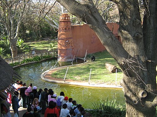The Johannesburg zoo is one of