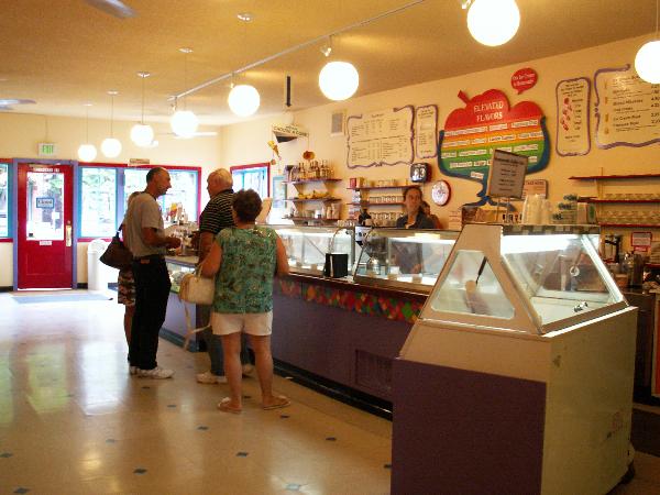 Ice Cream Parlor Interior