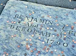Benjamin Franklin Headstone