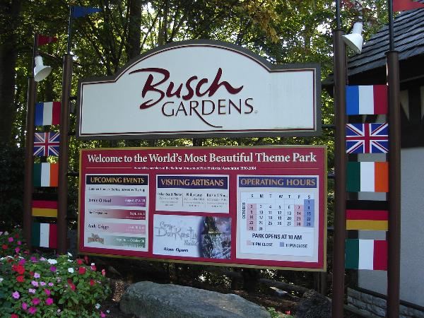 Busch Gardens Williamsburg Amusement Parks On Waymarking Com
