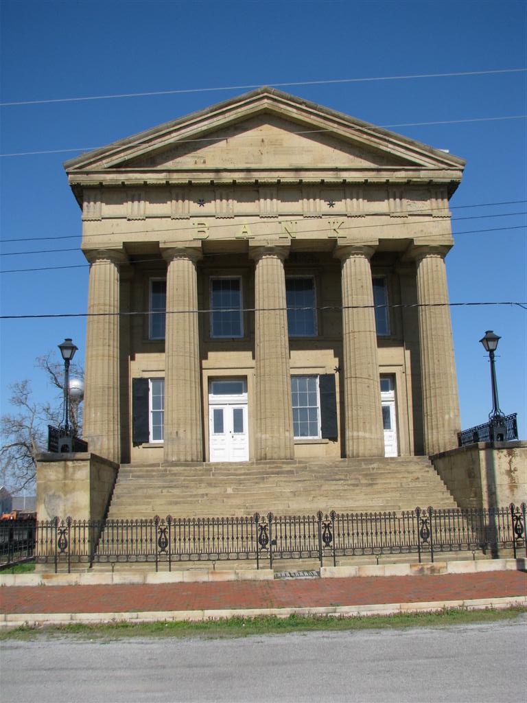 First National Bank Building  Old Shawneetown, Illinois  American 