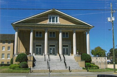 First Baptist Church Gadsden, AL Postcard