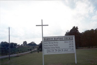 Darwin Baptist Church - Unintentionally Funny Signs on Waymarking.com