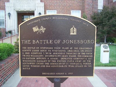 Battle at Jonesboro Marker