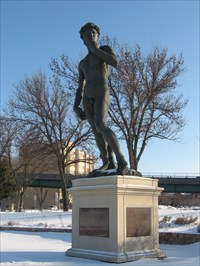 Statue of David, Sioux Falls, SD | Places I have been with 