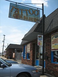 I'm off to Tattoo Charlies, my favorite tattoo studio in town.