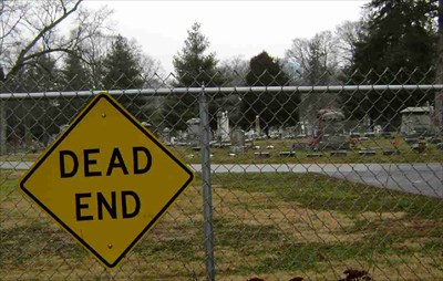 Dead End - Unintentionally Funny Signs on Waymarking.com