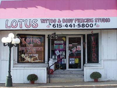body piercings shop. Lotus Tattoo and Body Piercing