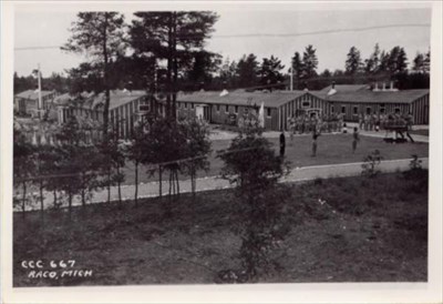 1933 : Camp Raco, Michigan's First Civilian Conservation Corps Facility