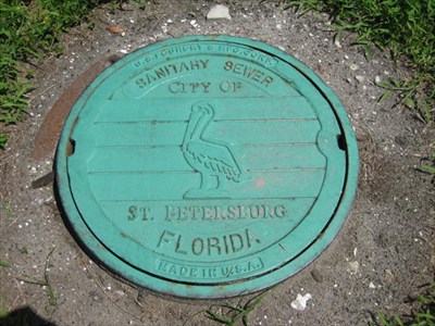 Consignment Shopspetersburg on City Of St Petersburg  Fl   Unique Manhole Covers On Waymarking Com