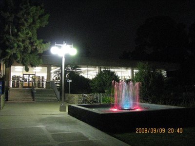 Garden Grove Regional Library Fountains On Waymarking Com
