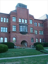  main building for the Nebraska Wesleyan University campus in 1887-88.