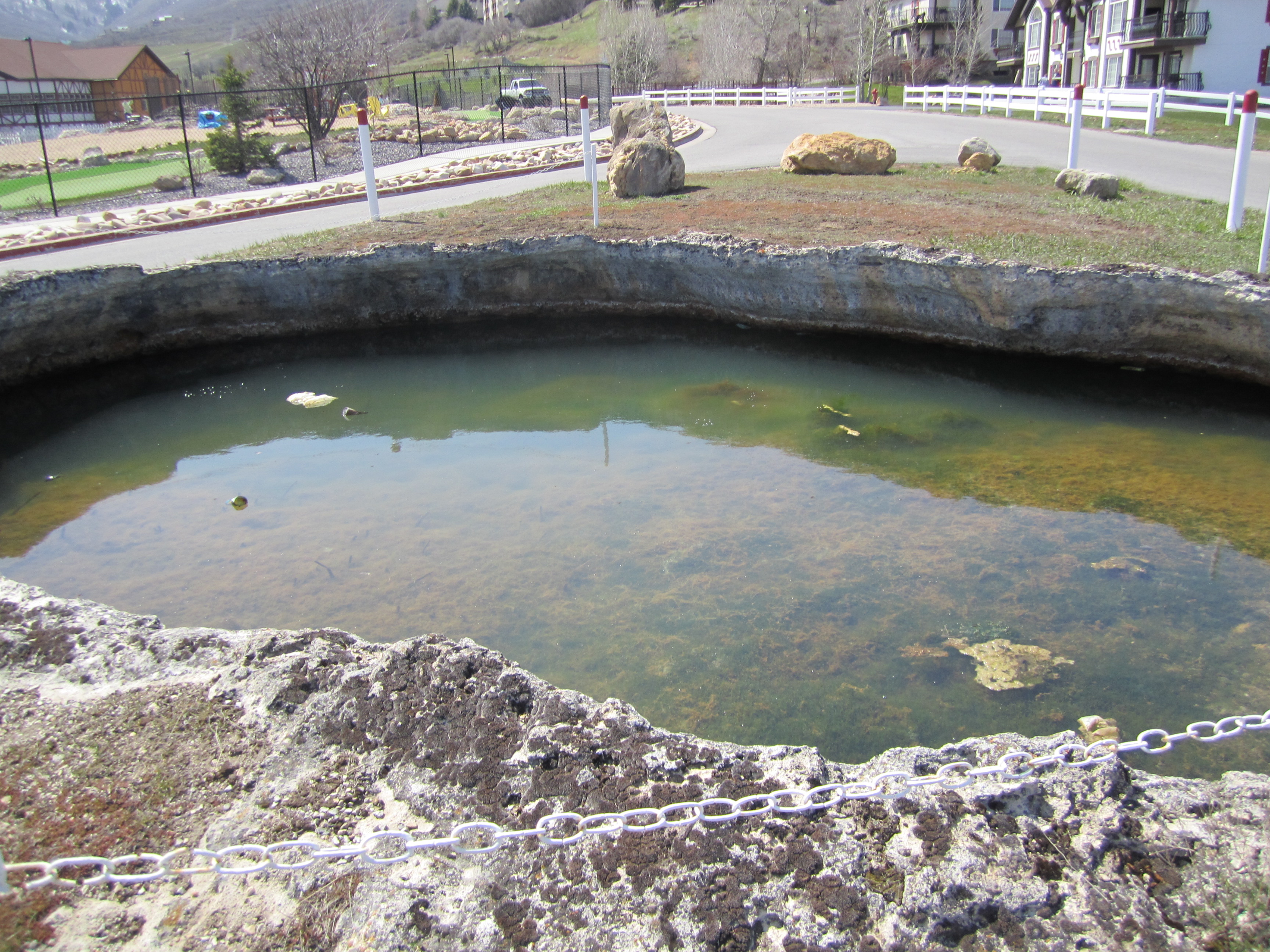 GeoSights: The Midway Hot Pots - natural hot springs 