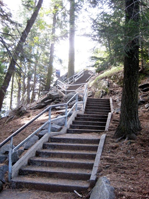 Moro Rock Stairway Base