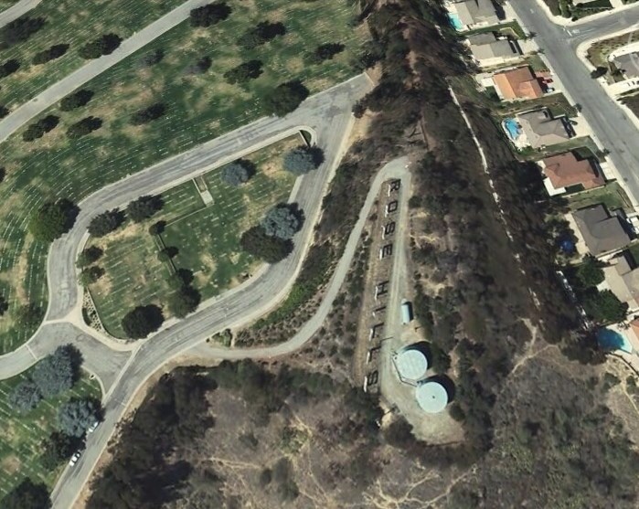 Rose Hills Memorial Park - Google Earth