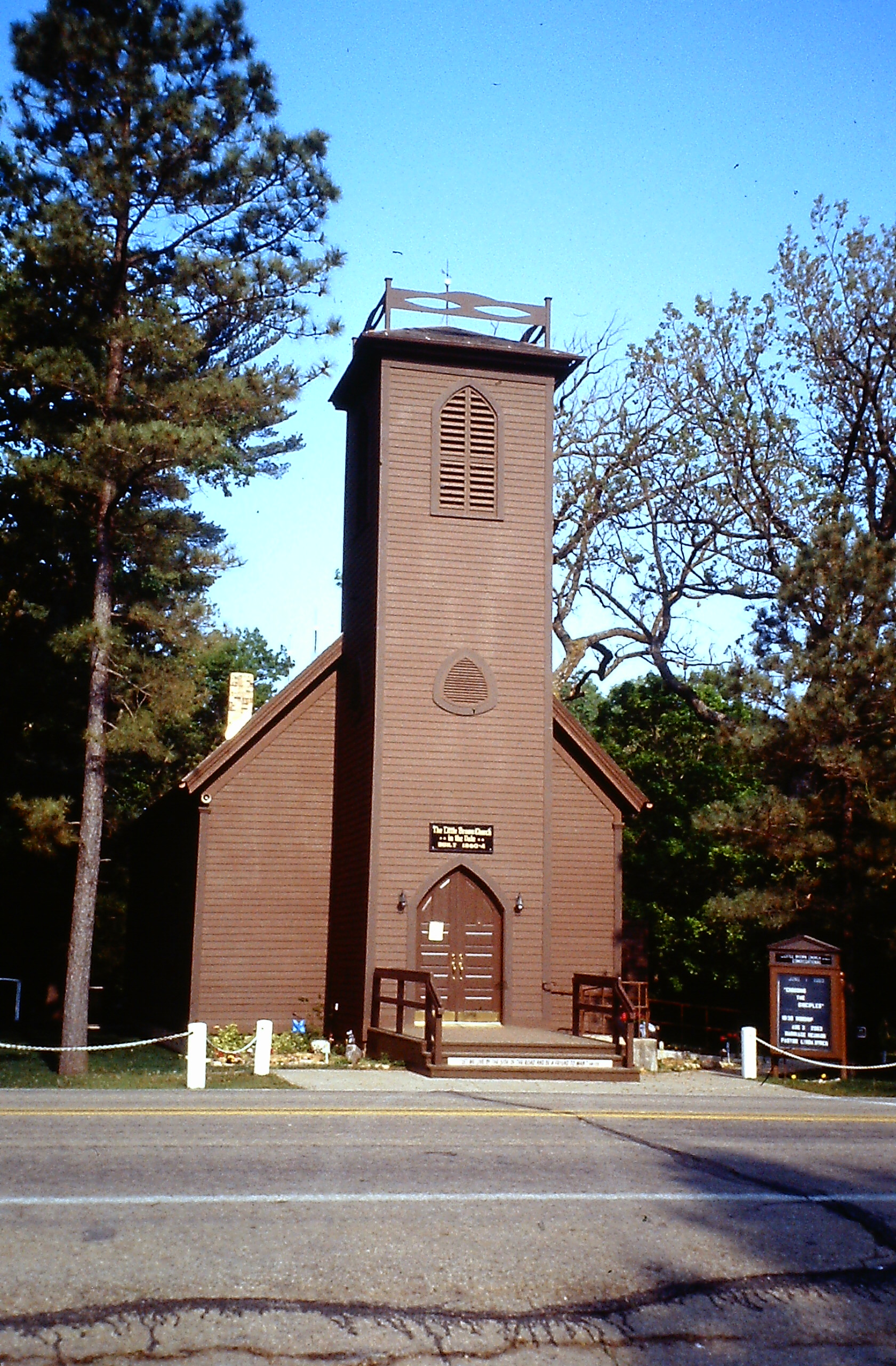 Little Brown Church in the Wildwood, Nashua,Iowa Image