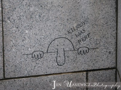 Kilroy Was Here - WWII Memorial - Washington, D.C. Image Gallery